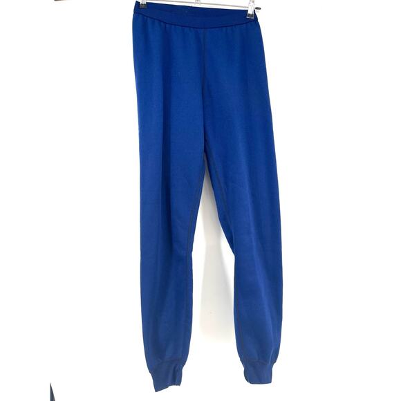 Patagonia vintage blue Capilene Polyester fleece-lined leggings (M) - Picture 1 of 7